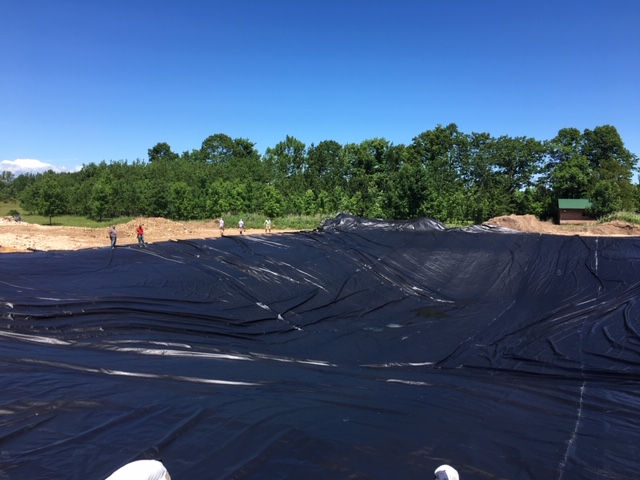 Pond Construction - Liner