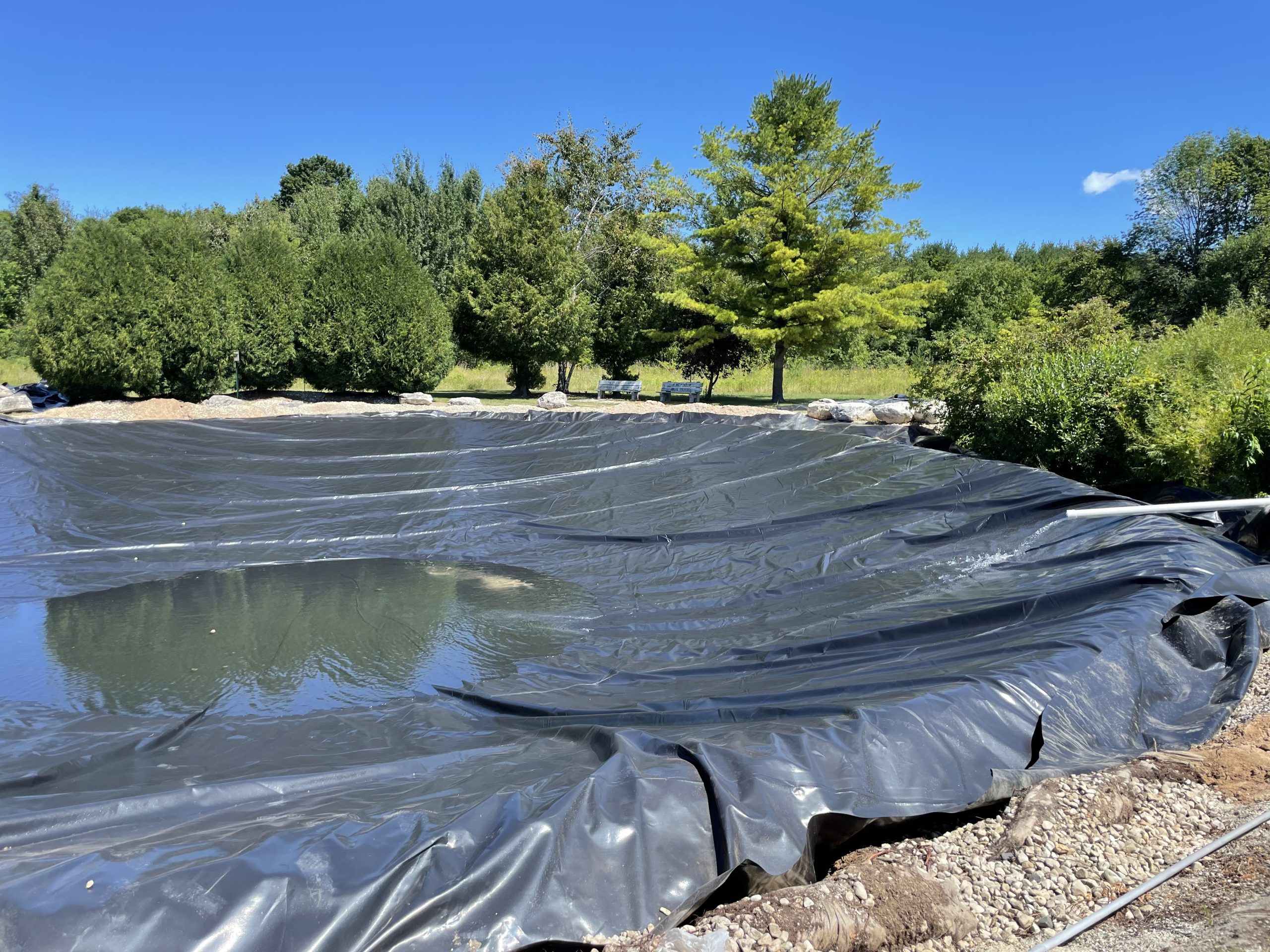 Pond Construction - Liner